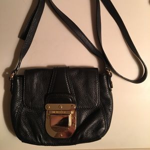 Michael Kors mini cross body bag- black